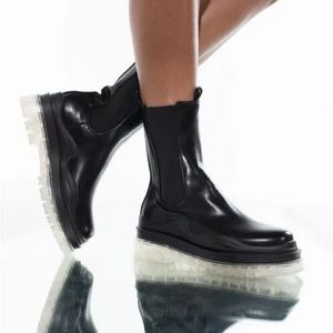 AZALEA WANG GHOST FLATFORM CHELSEA BOOT